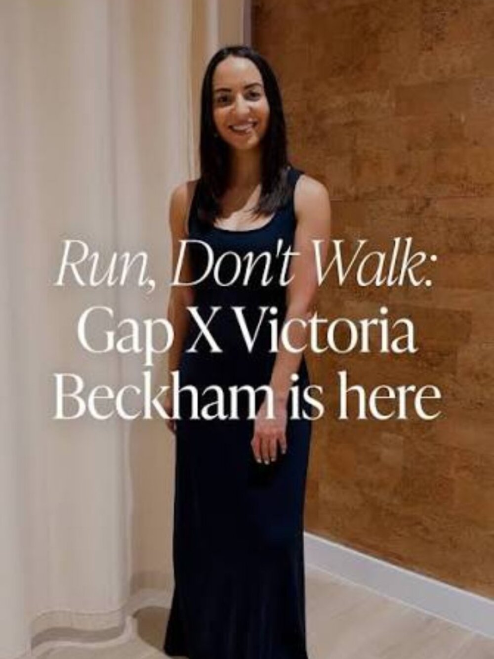 Gap × Victoria Beckham Jersey Maxi Dress